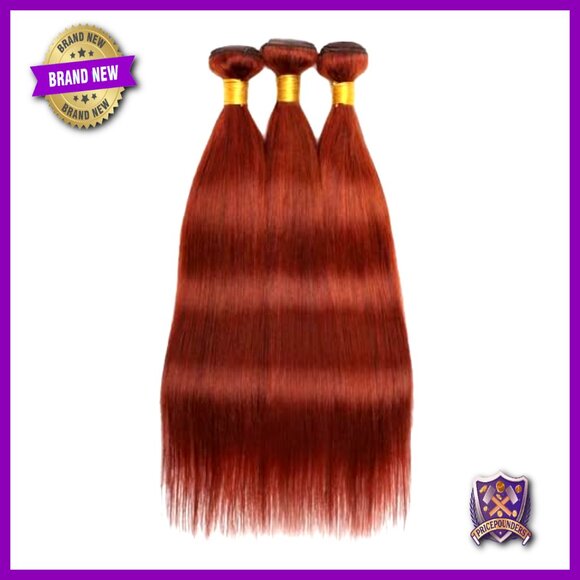 26-30 Inch Brazilian Virgin Human Hair Extensions 3 Bundles Straight Loose Wave